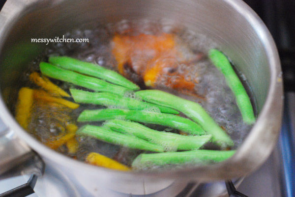 Boiling Vegetables